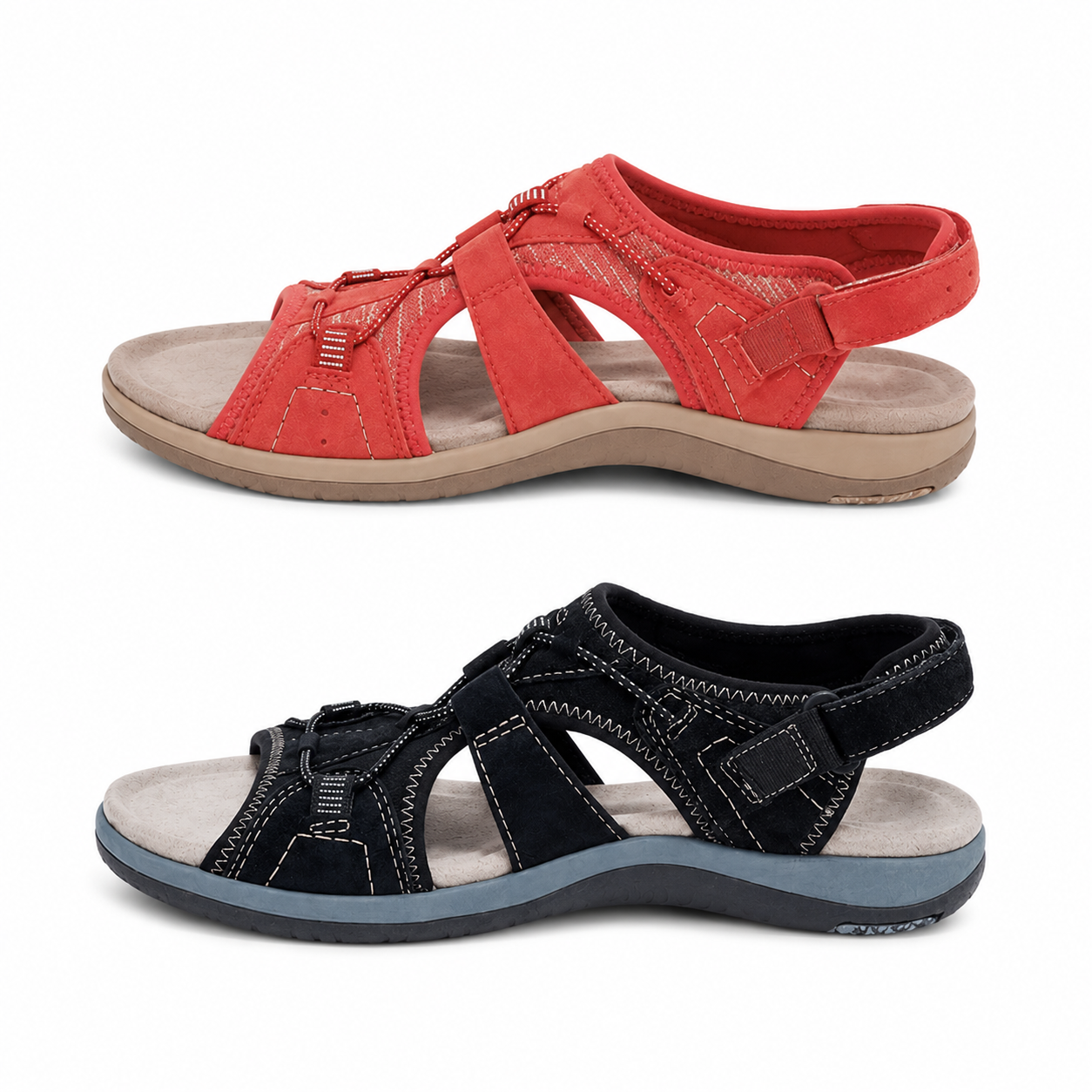 🔥LAST DAY SALE-80% OFF 🏆 2026 Best Seller – Women’s Most Wanted Soft Arch Support & Adjustable Sandals ☁️💆♀️