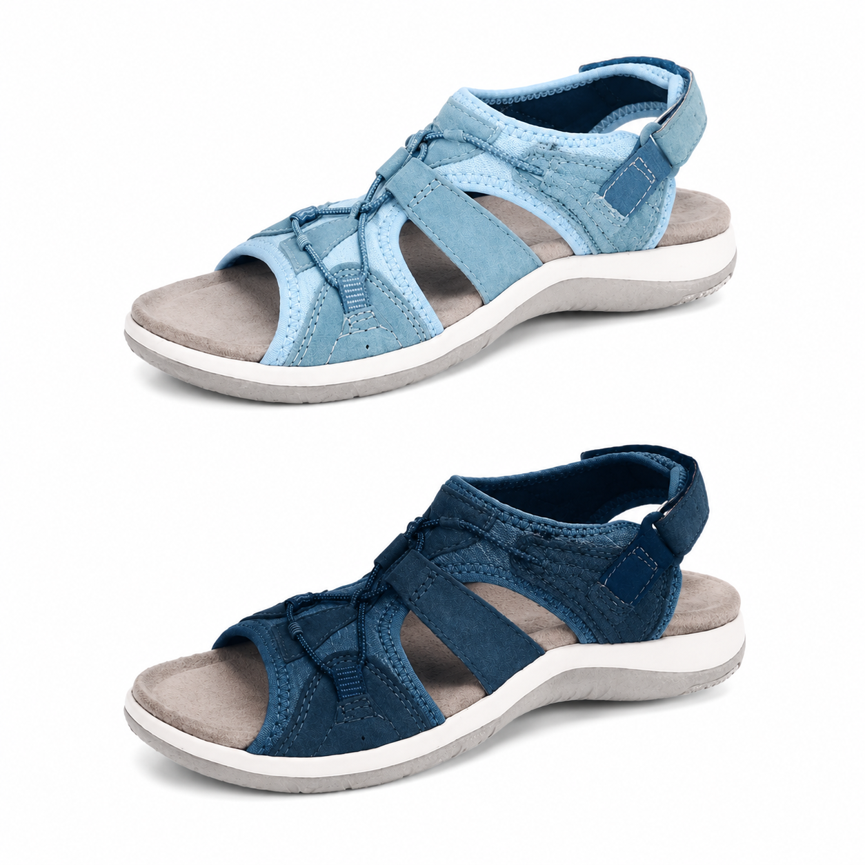 🔥LAST DAY SALE-80% OFF 🏆 2026 Best Seller – Women’s Most Wanted Soft Arch Support & Adjustable Sandals ☁️💆‍♀️