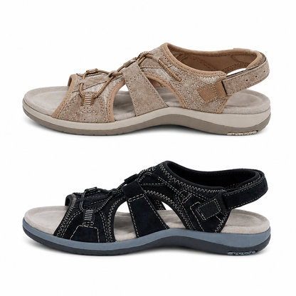🔥LAST DAY SALE-80% OFF 🏆 2026 Best Seller – Women’s Most Wanted Soft Arch Support & Adjustable Sandals ☁️💆‍♀️