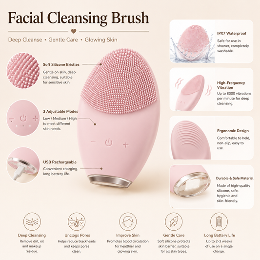 Facial Cleansing Brush