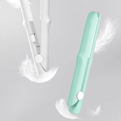 LAST DAY 85% OFF🔥 2-in-1 Mini Curling Wand & Flat Iron Hair Straightener