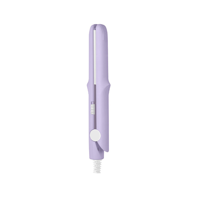 LAST DAY 85% OFF🔥 2-in-1 Mini Curling Wand & Flat Iron Hair Straightener