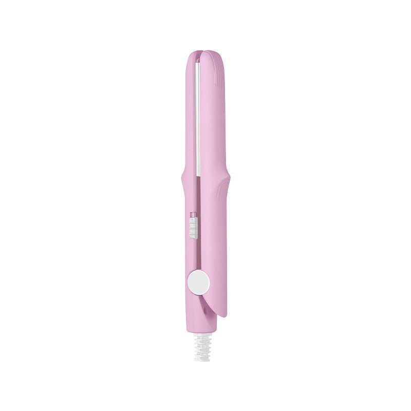 LAST DAY 85% OFF🔥 2-in-1 Mini Curling Wand & Flat Iron Hair Straightener